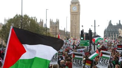 بريطانيا تدعم فلسطين، مظاهرات في شوراع لندن لوقف الحرب على غزة