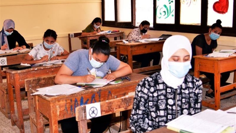 طلاب الثانوية العامة .ارشيفية