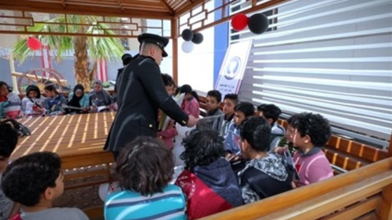 أثناء الاحتفال