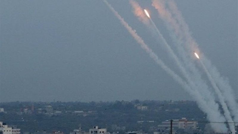 إطلاق راشقة صاروخية الجولان المحتلة