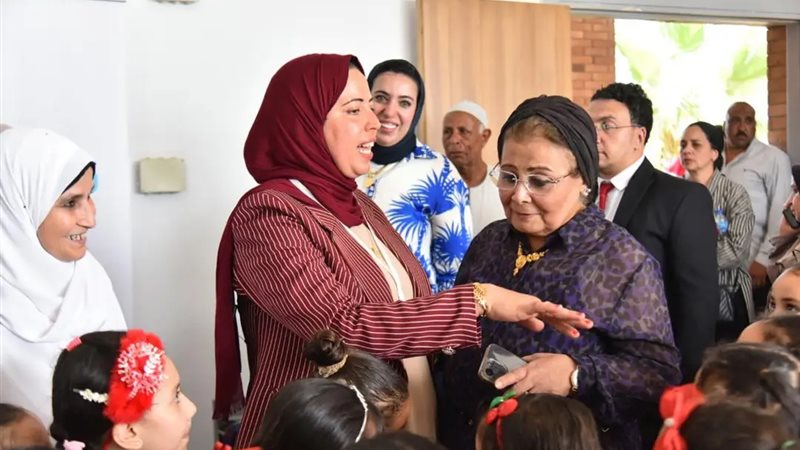 جانب من الزيارة 