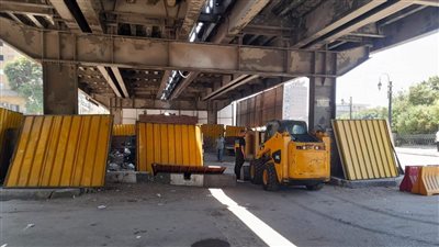 بدء أعمال إعادة تأهيل كوبري الملك الصالح ضمن خطة تطويرالبنية التحتية بالقاهرة