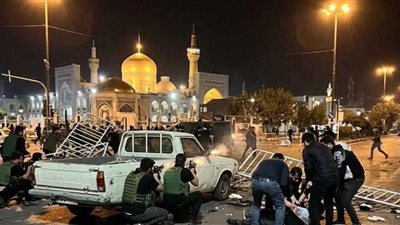 هجوم مسلح يستهدف مقراً أمنياً للحرس الثوري الإيراني في مشهد