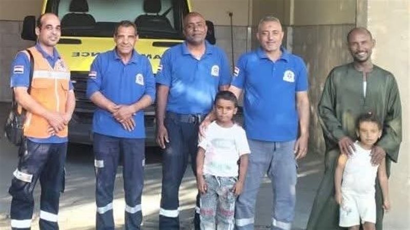 الطفل و طاقم الإنقاذ 