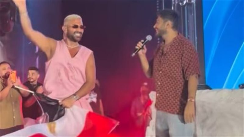 تامر حسني وأحمد سعد