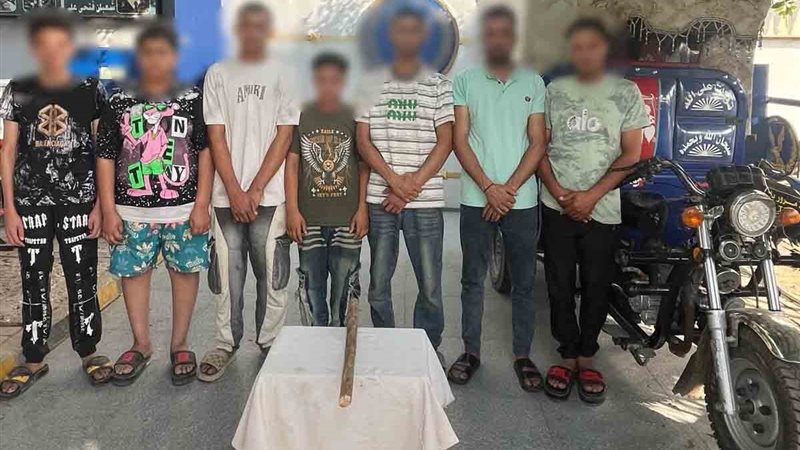 المتهمين 