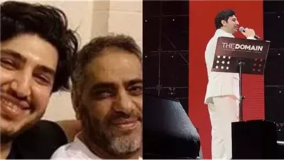 محمد فضل شاكر يحتفل بإخلاء سبيل والده من الأردن: «صار الوقت نغني سوا»