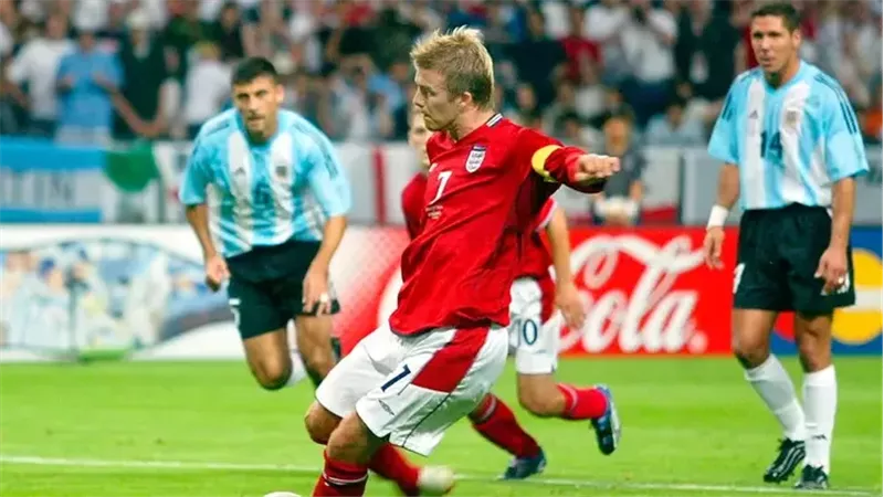 إنجلترا والأرجنتين - صورة أرشيفية كأس العالم 2002