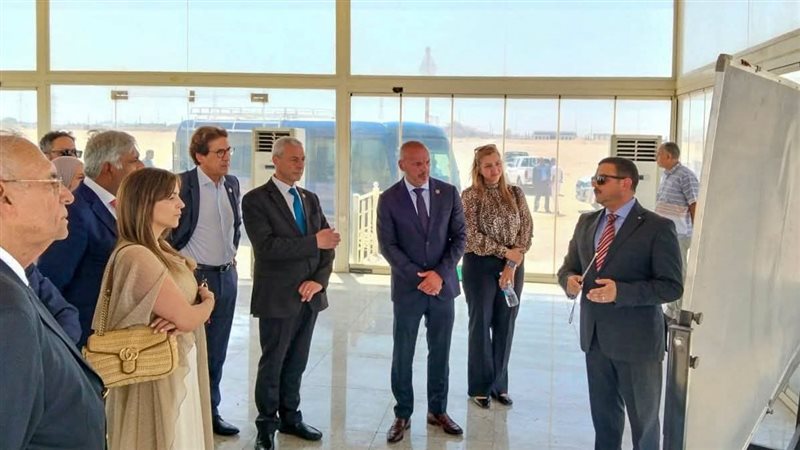 وفد غرفة التجارة والصناعة العربية البرتغالية