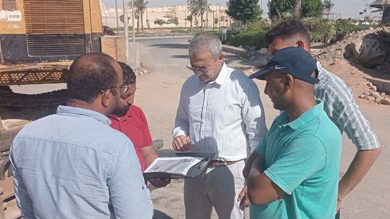 تأهيل شبكات المياه بالغردقة 