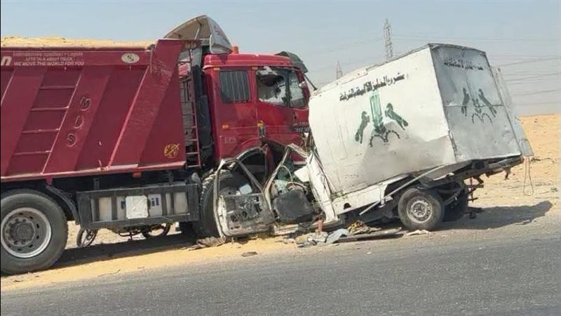 اثار الحادث 