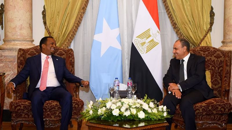 وزير الخارجية ونظيره الصومالي
