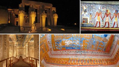 مشروع غير قواعد الزيارة.. ماذا يحدث داخل معبد الرامسيوم ووادي الملوك ليلًا؟