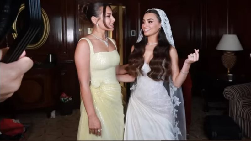 حفل زفاف شقيقة كارمن سليمان