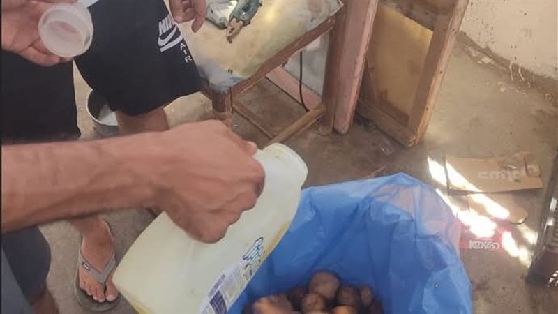 ضبط وإعدام أغذية غير صالحة للاستهلاك الآدمي 