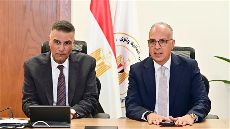  وزير الري ومجافظ جنوب سيناء