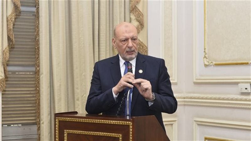 المستشار حسين أبو العطا عضو مجلس الشيوخ