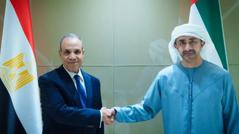 وزير الخارجية ونظيره الإماراتي