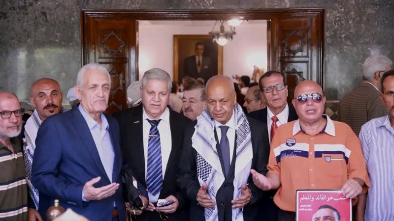 جانب من الزيارة 