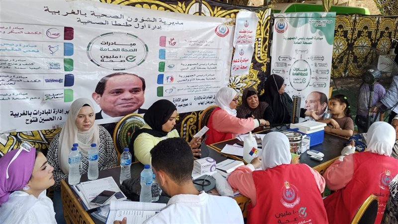 صورة من القوافل الطبية