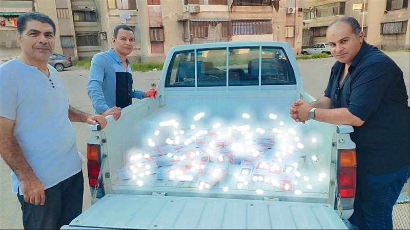 ضبط سجائر مهربة ومجهولة المصدر 