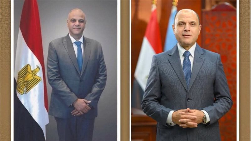 محافظ الغربية ومحافظ الإسكندرية 