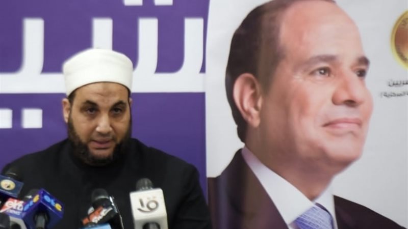 الشيخ أحمد تركي أمين الشئون الدينية بحزب حماة الوطن