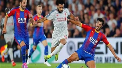 الموعد والقنوات الناقلة لمباراة ليفربول وكريستال بالاس في الدوري الليلة