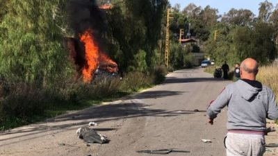 مقتل قائد ميداني في حزب الله بغارة إسرائيلية استهدفت سيارته جنوبي لبنان