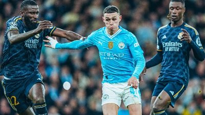 ملخص أهداف مباراة ريال مدريد ومانشستر سيتي (فيديو)