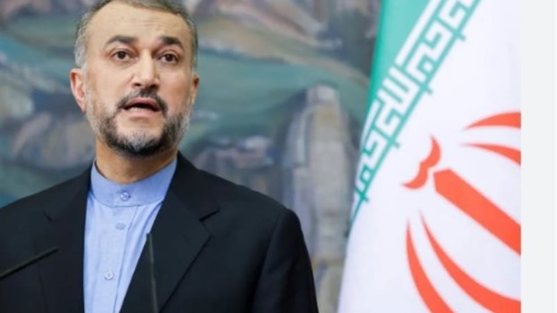 وزير الخارجية الإيراني أمير عبداللهيان