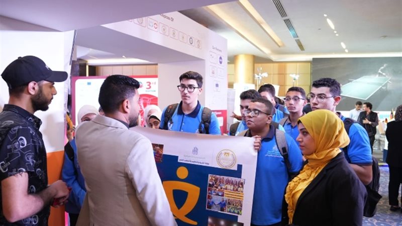 خلال فاعليات المنتدي الدولي لتطوير التعليم الفني