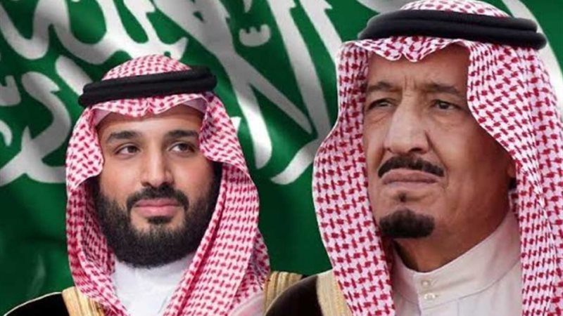 خادم الحرمين الشريفين وولي العهد السعودي