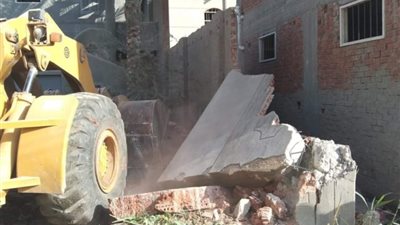 بمساحة 787 متر مربع، إزالة 6 حالات تعدِ على أملاك الدولة بفارسكور