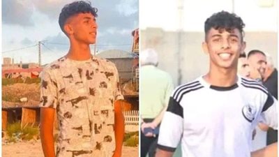 استشهاد اللاعب الشاب محمد إصليح في قصف على مخيم البريج وسط قطاع غزة