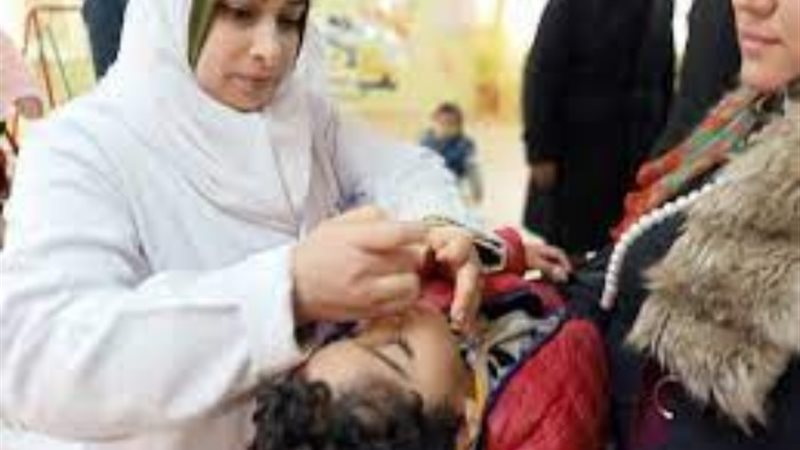 حملة تطعيم الأطفال