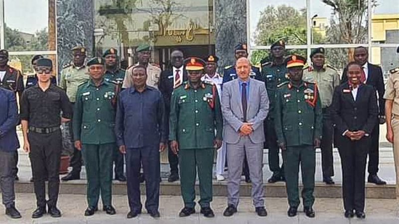 جانب من الزيارة