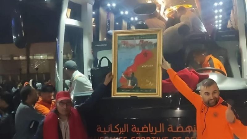 مباراة اتحاد العاصمة الجزائري ونهضة بركان
