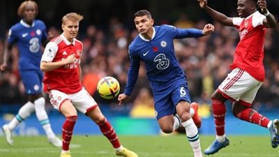 الدوري الإنجليزي، أرسنال يتقدم 1-0 على تشيلسي في الشوط الأول