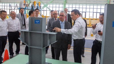 افتتاح مصنع CSCEC STEEL EGYPT لتصنيع الهياكل الفولاذية بشراكة صينية