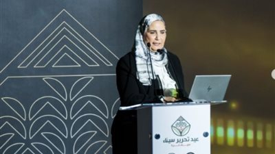 وزيرة التضامن: مصر شرعت في تنفيذ خطة تنمية شاملة بسيناء