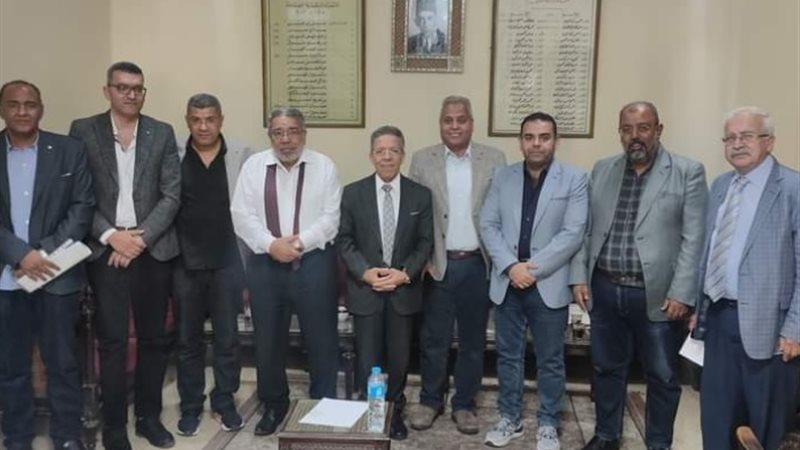 اجتماع نقابة أطباء دمياط