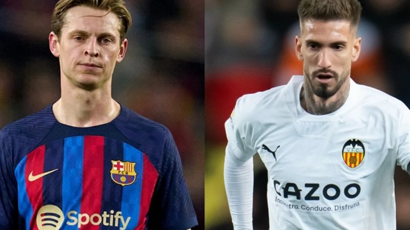 برشلونة وفالنسيا
