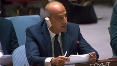 مندوب مصر بالأمم المتحدة: سلام الشرق الأوسط مهدد بسبب تعنت إسرائيل