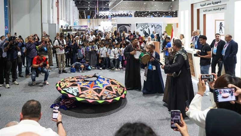 الجناح المصري فى معرض أبو ظبي للكتاب