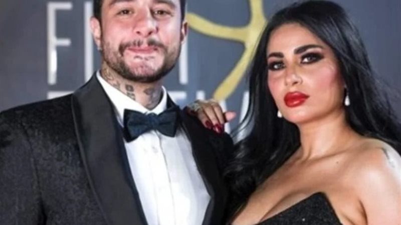 أحمد فاروق الفيشاوي مع طليقته ندى كامل