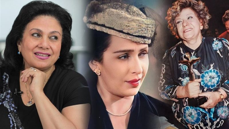 سناء جميل وأمنية رزق وسلوى عثمان