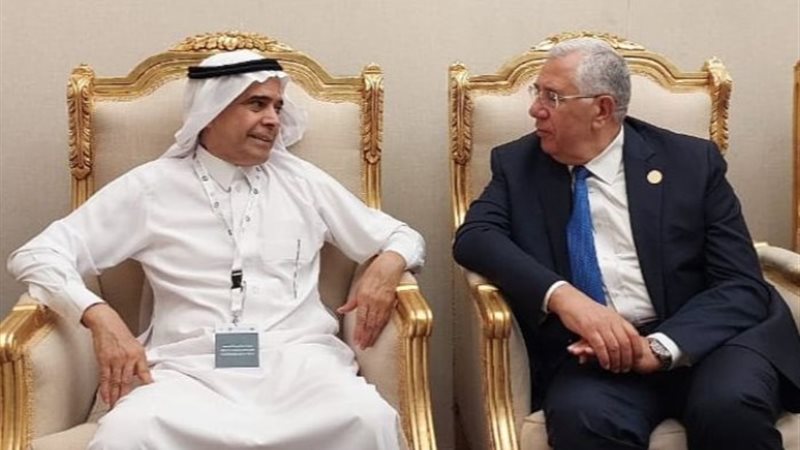 خلال لقاء السيد القصير وزير الزراعة بالدكتور عبد الرحمن الح