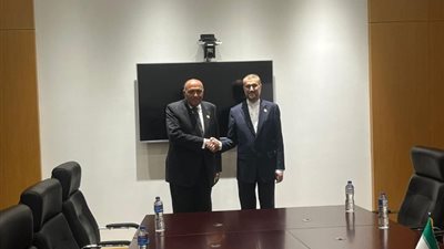شكري وعبد اللهيان يؤكدان الرفض القاطع لأي عملية عسكرية في رفح