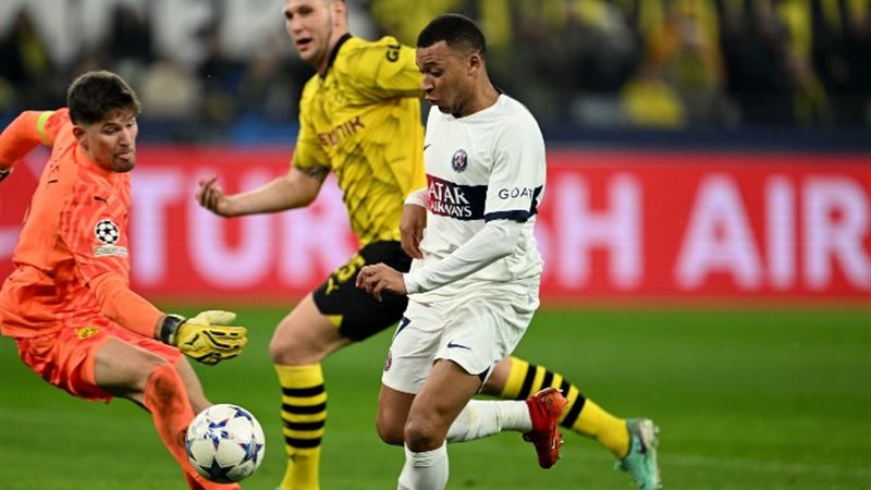 مباراة باريس سان جيرمان وبروسيا دورتموند